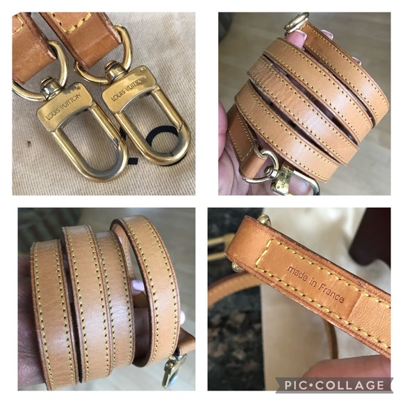 Louis Vuitton Pochette Accessories with Authentic LV Crossbody Strap - Picture 13 of 17